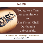 Am Yisrael Chai - The People Of Israel Live - No.29