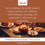 Celebrating The Jewish People - Chosen Nation - No.30